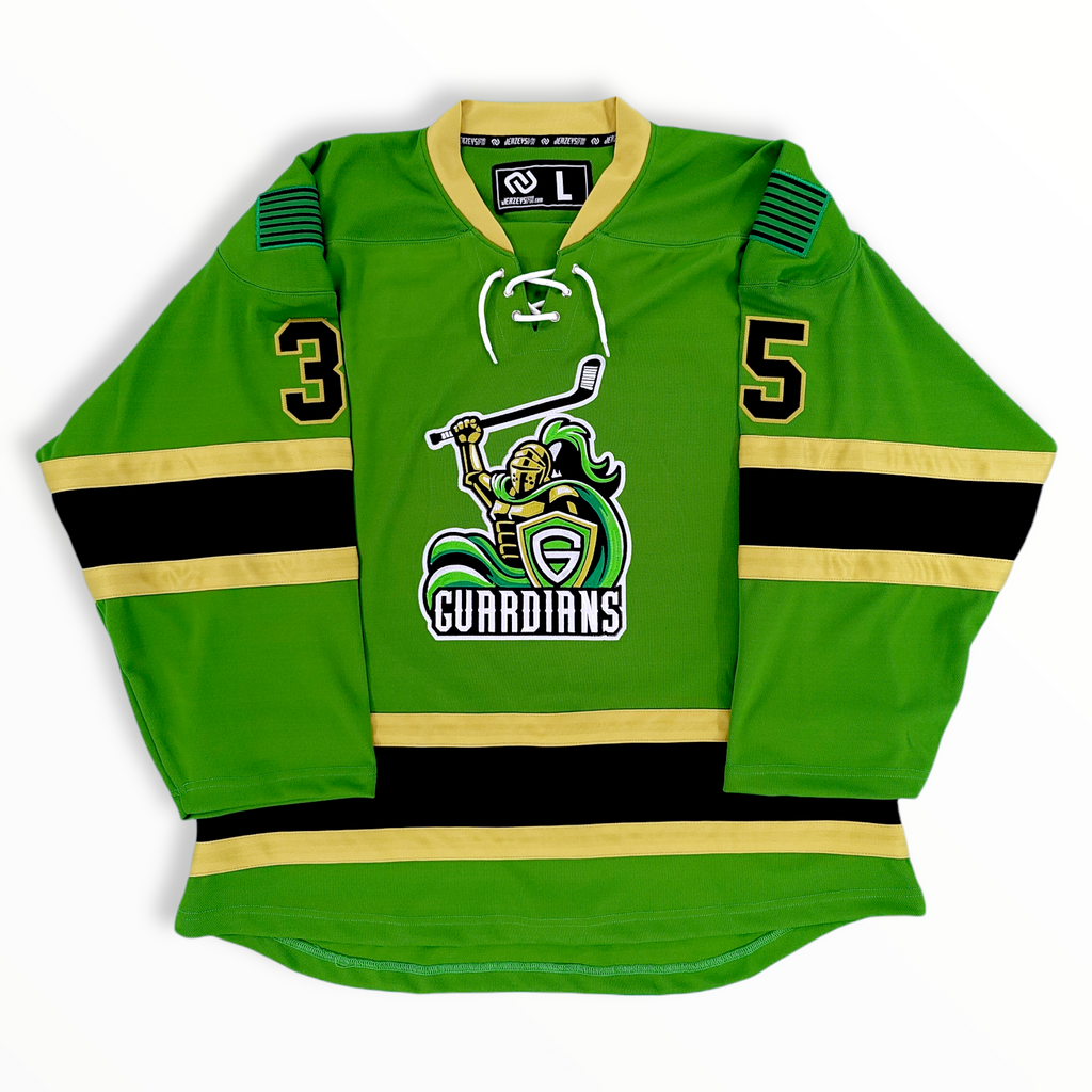 Guardians Authentic Green Hockey Jersey